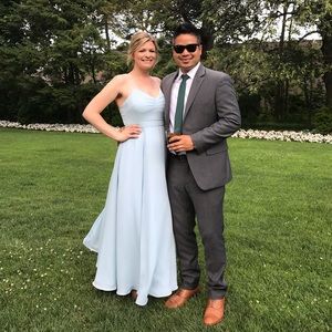 Fame & Partners Heavy Georgette Bridesmaid Dress